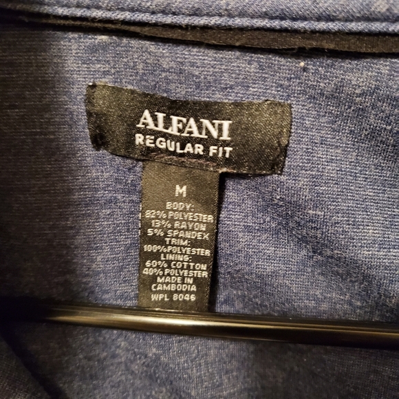 Two tone Alfani track jacket - Picture 3 of 3
